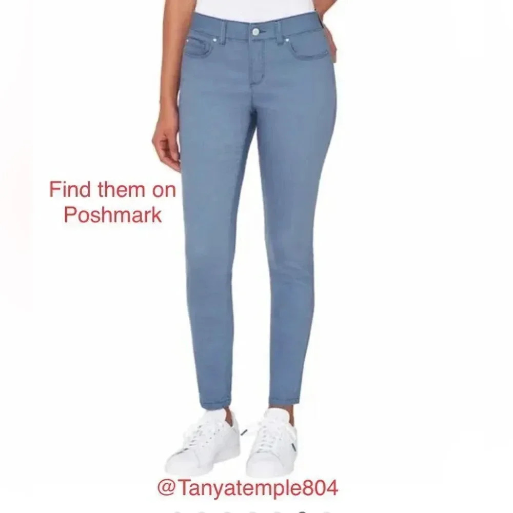 Jones New York Women's Comfort Waist Skinny Jeans size 12/31 inseam 29”